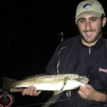 Redfish on fly