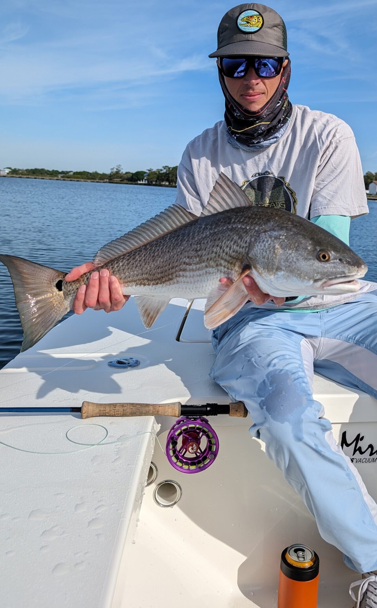 Flyfishing for redfish