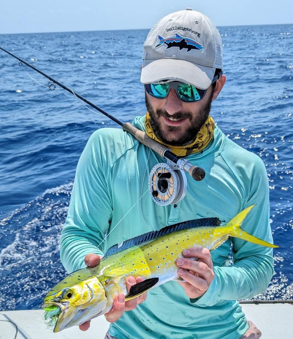 fishing recap - Islamorada dolphin on fly