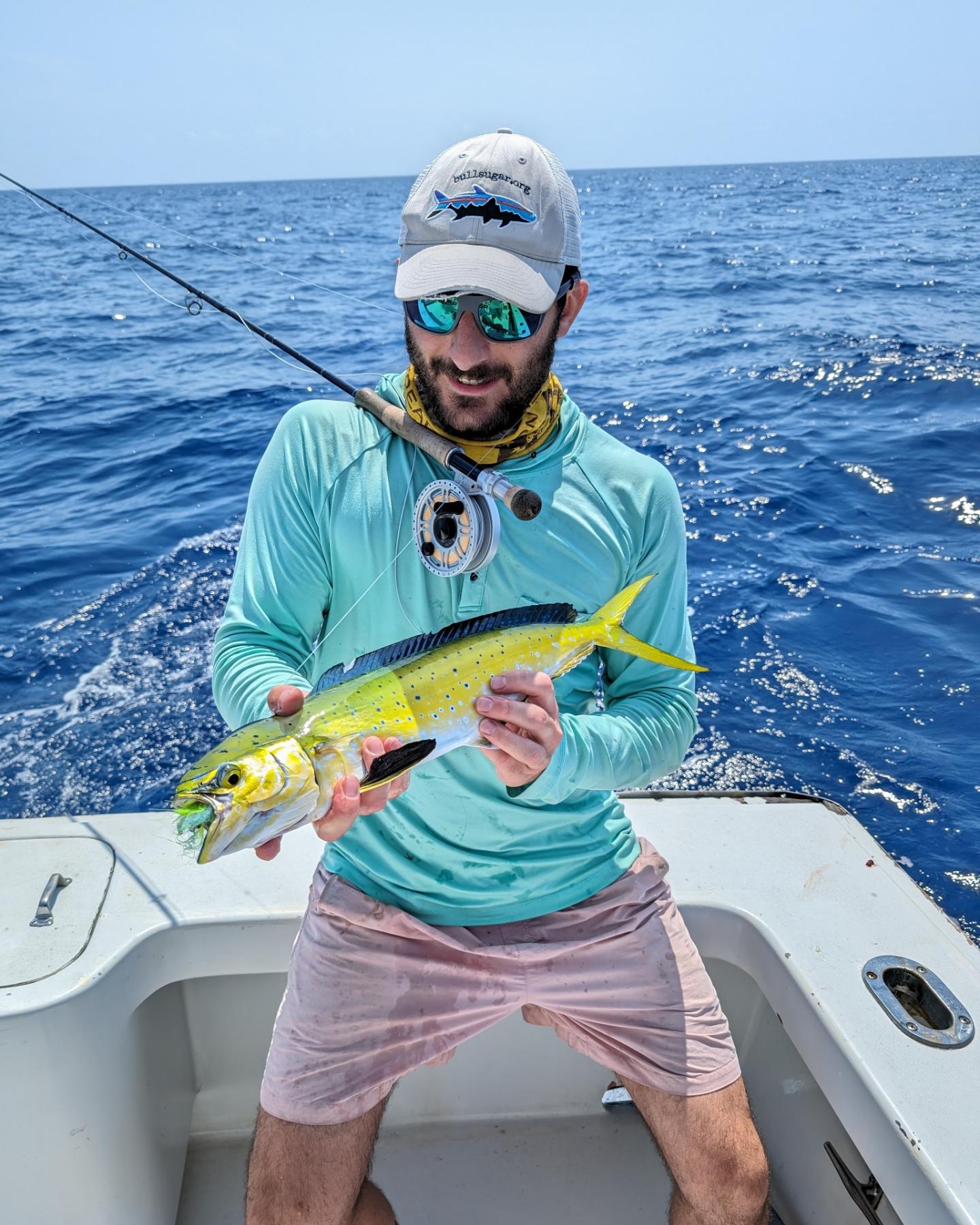 fishing recap - Islamorada dolphin on fly